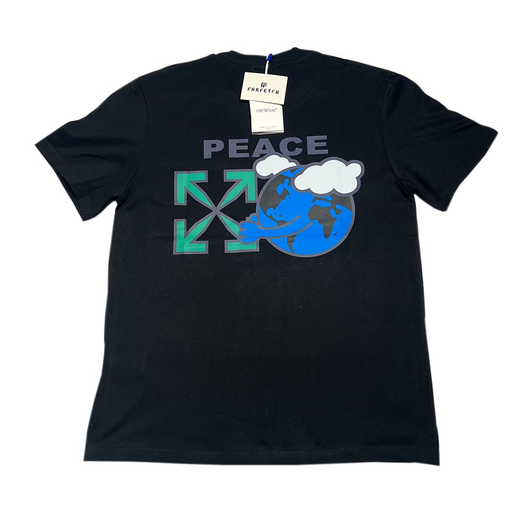 OFF WHITE PEACE PLAYERA